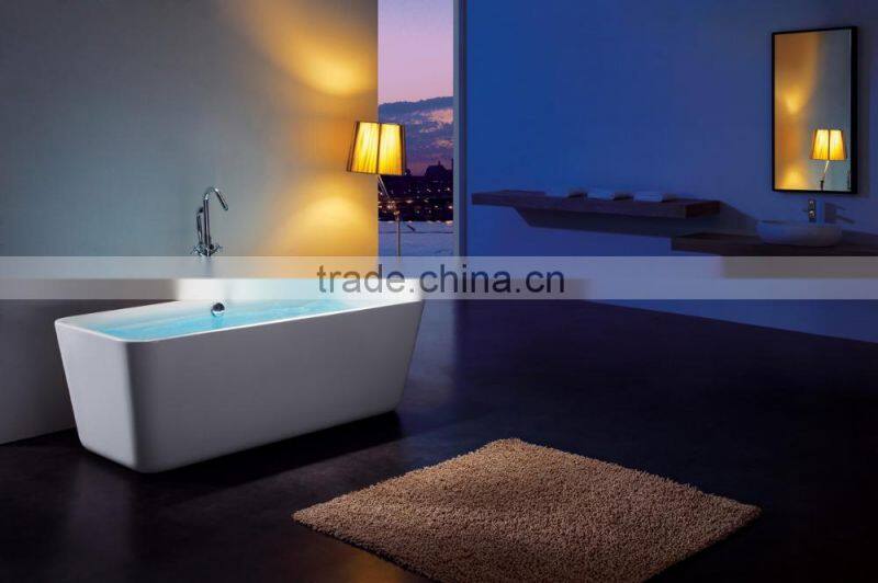 Italy acrylic freestanding bathtub,acrylic simple bathtub