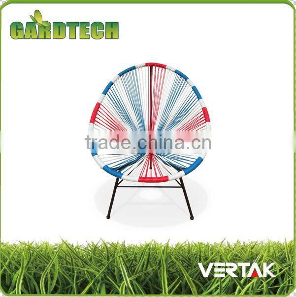 outdoor multicolour rattan chair
