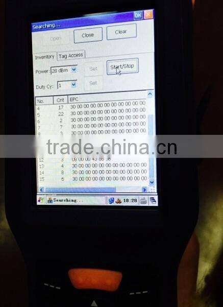 Fixed UHF RFID card reader 5m long range 8dbi Antenna for warehouse management system