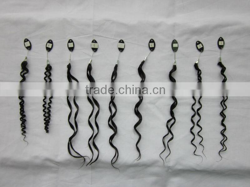 Top quality Mixed color full lace wig with fringe