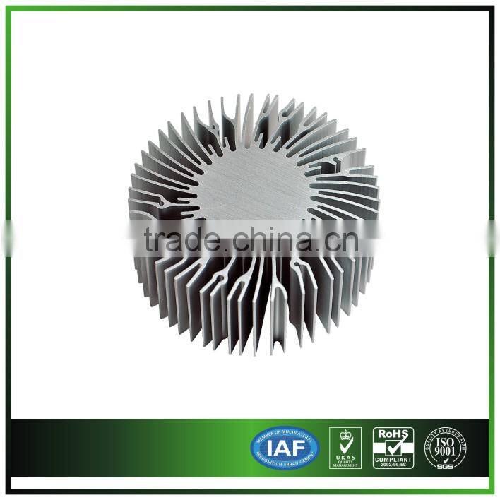 customized 6W Extruder Aluminum LED Heatsink