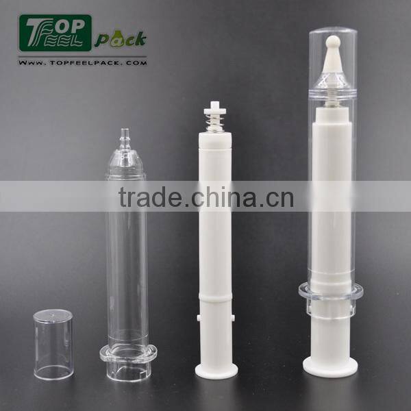2015 Hot 10ml 20ml Airless Cosmetic Syringe Manufacturers