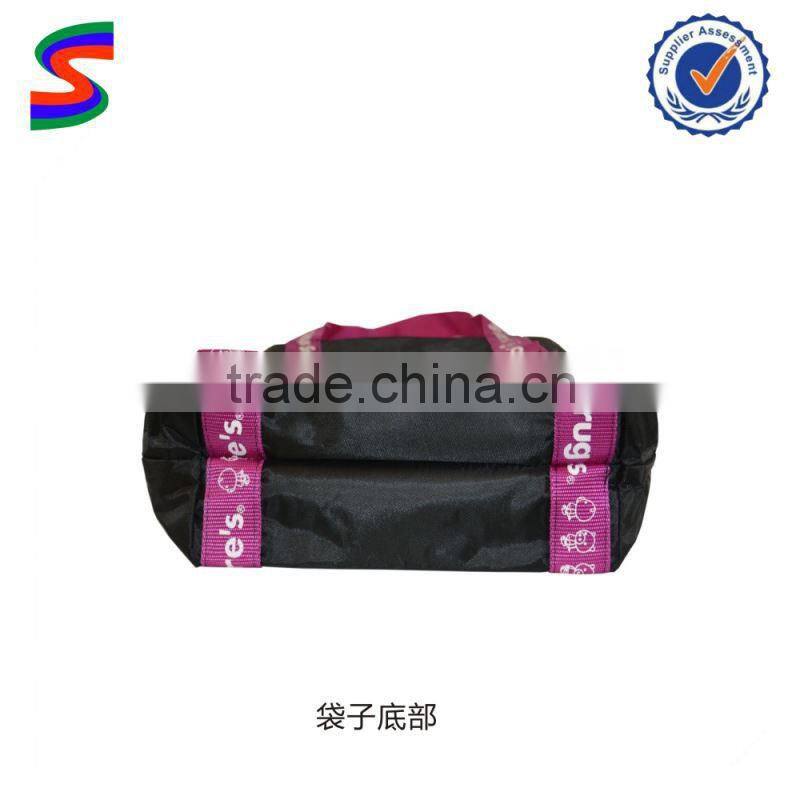 Nylon Mesh Drawstring Bags School Bag Polyester Fabric