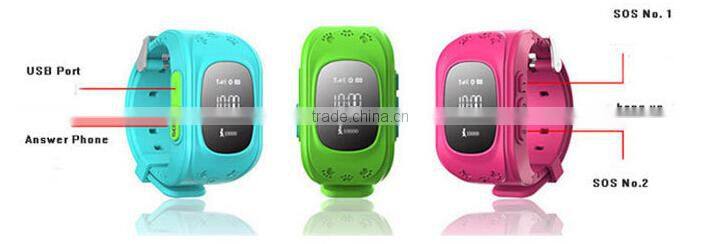 Children wristwatch,Children GPS Tracker Smart Watches Q50 For Satellite monitoring Double Locate Remote Monitor SOS