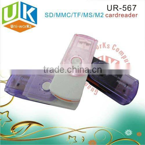 USB 2.0 all in one multi card reader