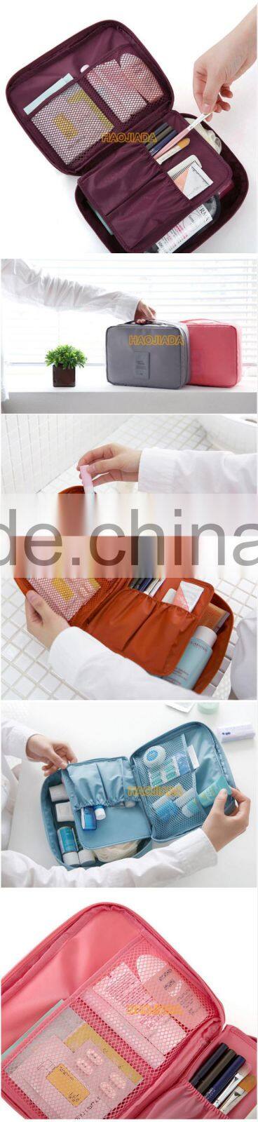 Waterproof travel wash use small cosmetic pouch