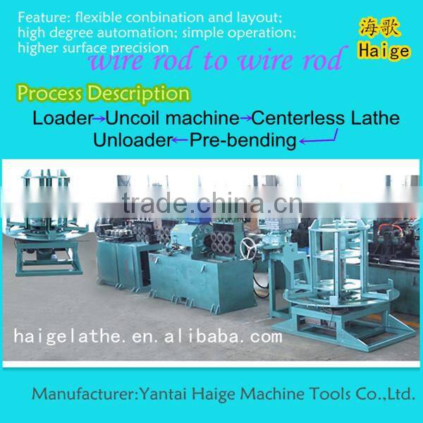 coil wire rod automatic line unit high output