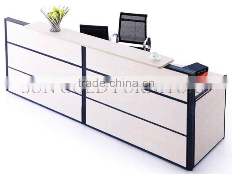 Modern used beauty salon furniture reception desk office counter design (SZ-RTB002)