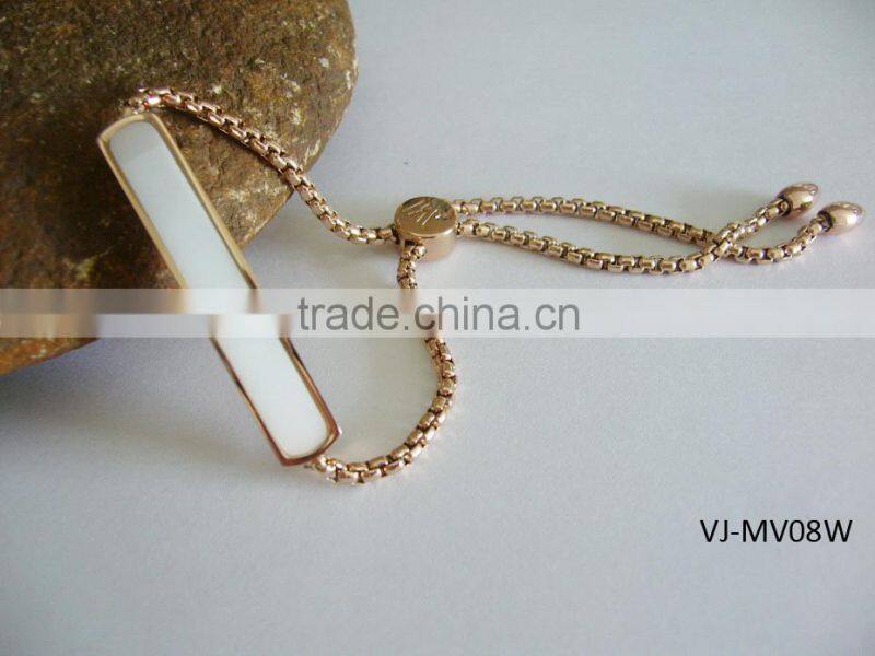 Latest Fashion Ladies Bracelet Beautiful Monica High End AAA Zircone Stone setting Bracelet Manufacture