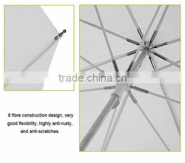 Commlite 33 Inch White Photographic Equipment Studio Soft Umbrella