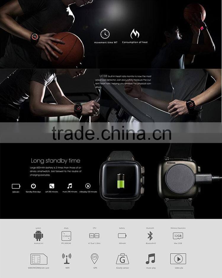 Wrist 3G Watch Phone, Bluetooth Watch For Smartphones, Wrist Smart Watch