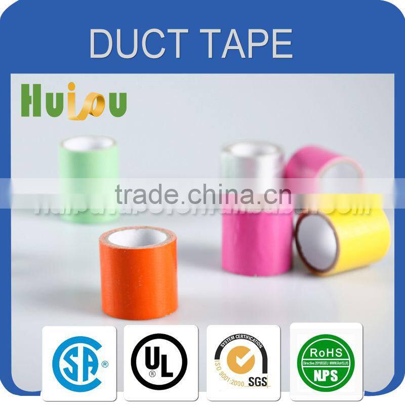 China offer custom natrual rubber adhesive duct tape