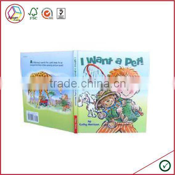 High Quality Cartoon Children English Story Books