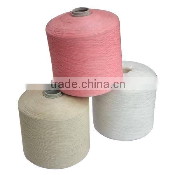 Recycled polyester virgin yarn close virgin spun yarn 30s 40s 50s