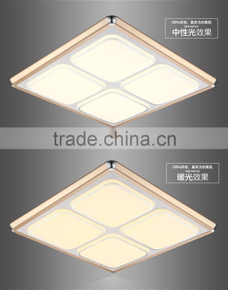 Rectangle simiple ceiling lamp hanging lighting UL CE certified led ceiling lamp