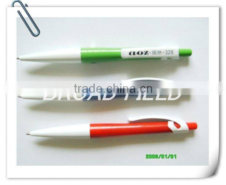 Plastic promotional pen ballpoint pen