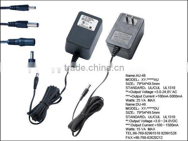 Class 2 Power Supply with UL/cUL marks