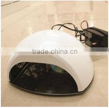 36W /18W/12W Wholesale cheap pink color CCFL LED UV nail lamp led gel nail polish dryer lamp with CE certificated