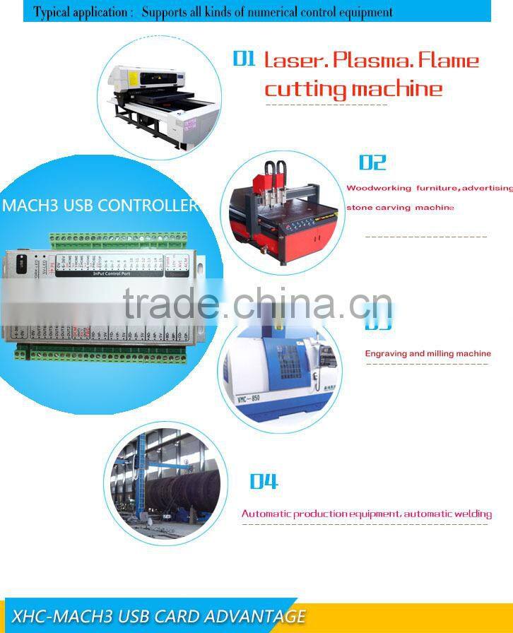 Stable, good cnc controller board that XHC MK3 - 3 axis mach3 cnc controller, 400KHZ