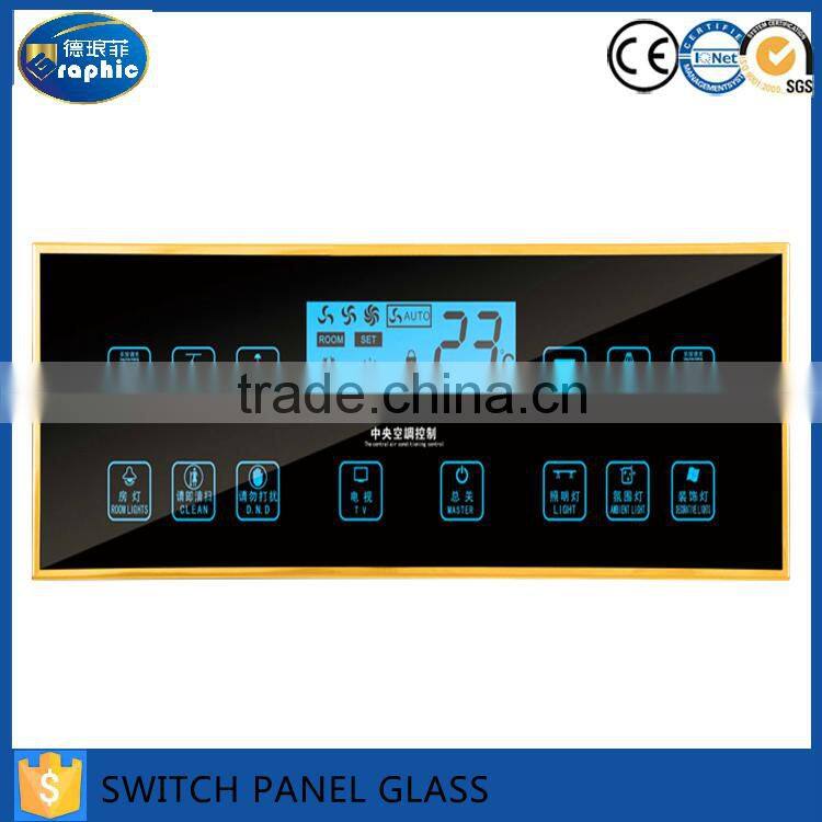 2016 CNC custom clear Glass for Panels used for electronic product