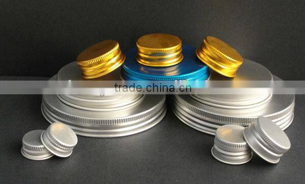 Plastic 200g body butter cream jar with aluminum cap