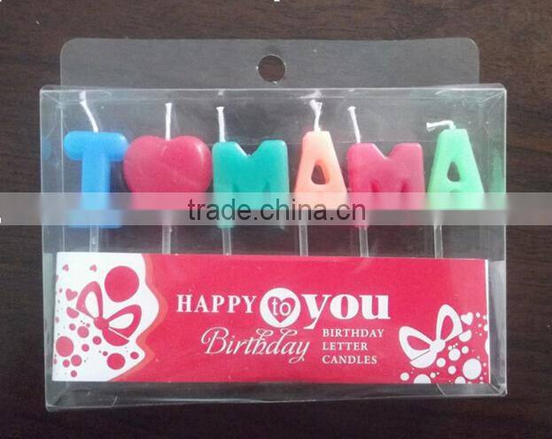 i LOVE MAMA CANDLE FOR MOTHER'S DAY