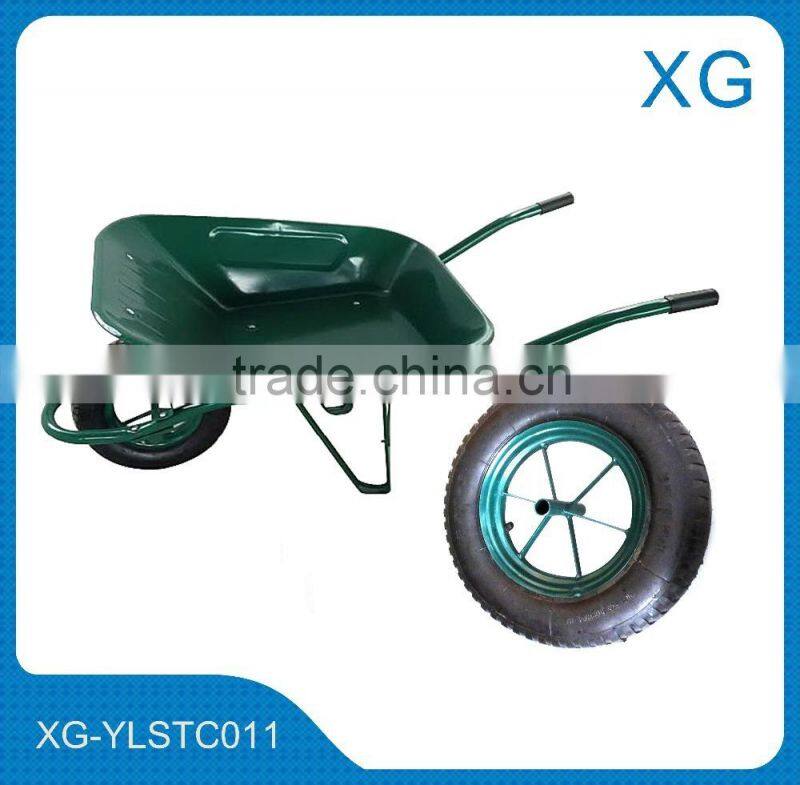 Heavy duty building wheelbarrows with wheel/inner tube wheel