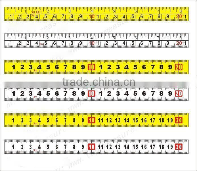 Smile Professional 5m Long ABS Plastic Wooden Measuring Tape