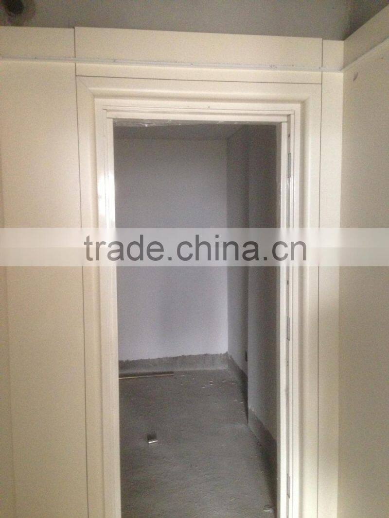 Postforming laminate panel for wall corner