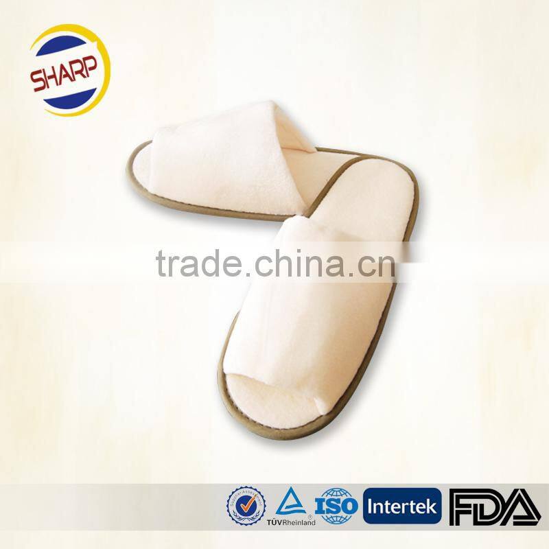 Wholesale hotel terry slipper, personalized hotel slipper with logo