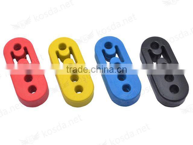 New Rubber Universal 4 Hole Exhaust Mount Hanger Mounting Bracket Bushing Support