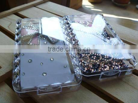 Crystal mobile phone box for Iphone 4S.E