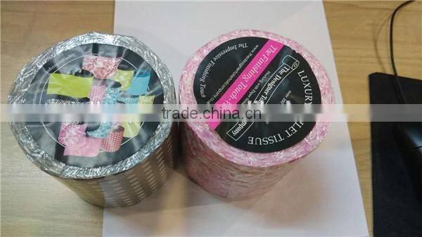 10*10cm customed toilet paper printed