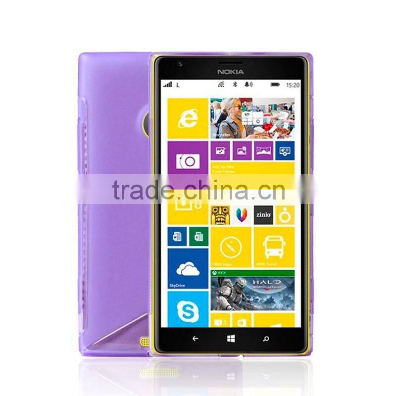 S Line wave gel Mobile Phone Case Cover For Nokia lumia 1520