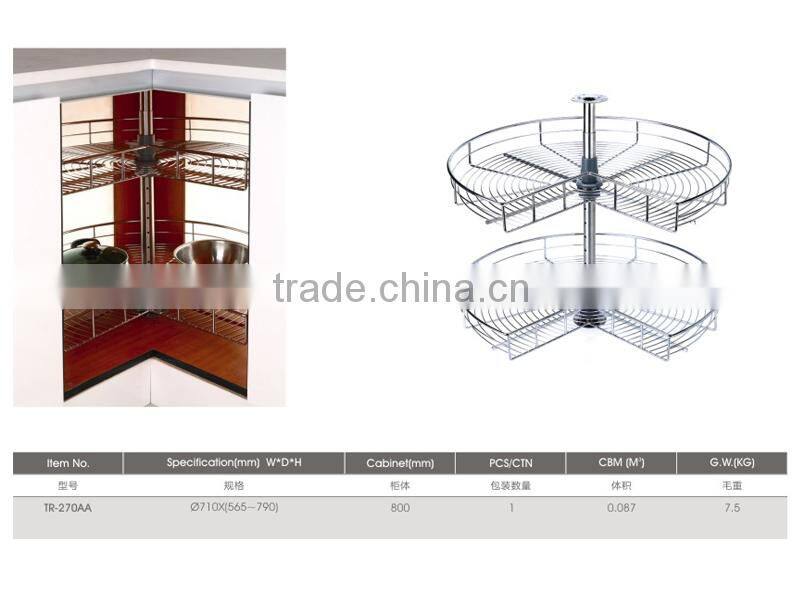270 degree wire kitchen cabinet lazy susan
