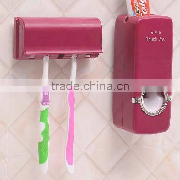 Automatic toothpaste tooth brush holder, Automatic toothpaste, toothbrush rack, commodity bath suit