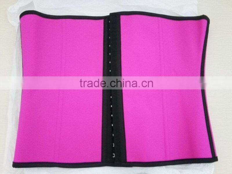 waist training corset latex wholesale 2015 new