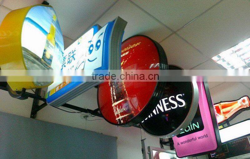 Rotating Light Box for advertising