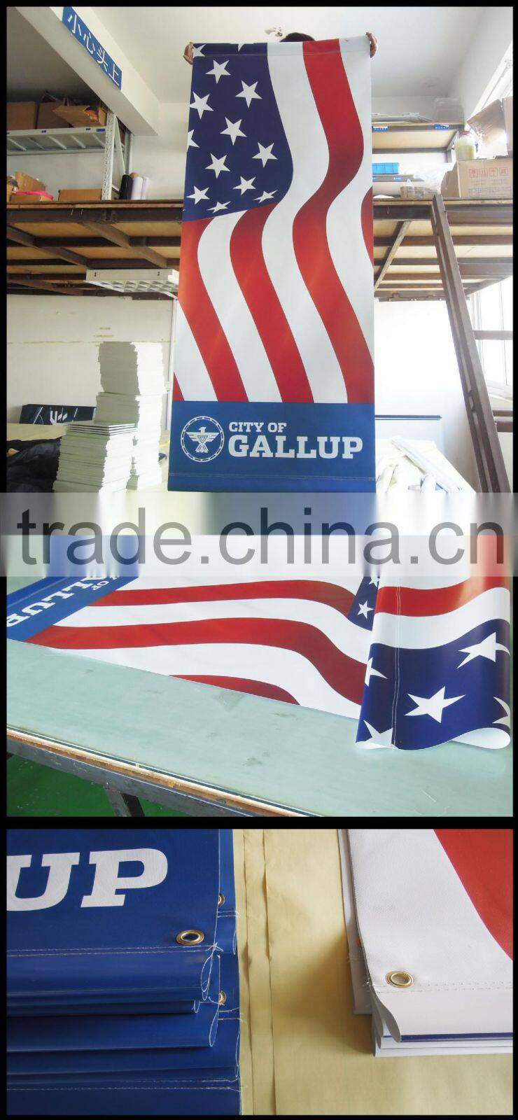 hanging promotion advertising banner premium high-end hanging scolls