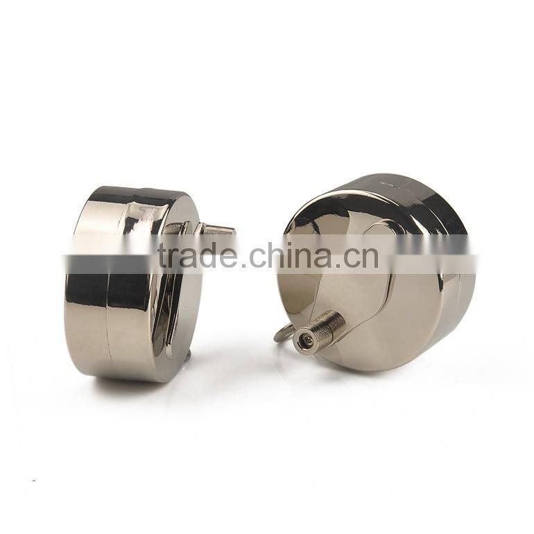 Hand Cranking Handle Metal Case 2Meter Printable Tape Measure Round With You Logo