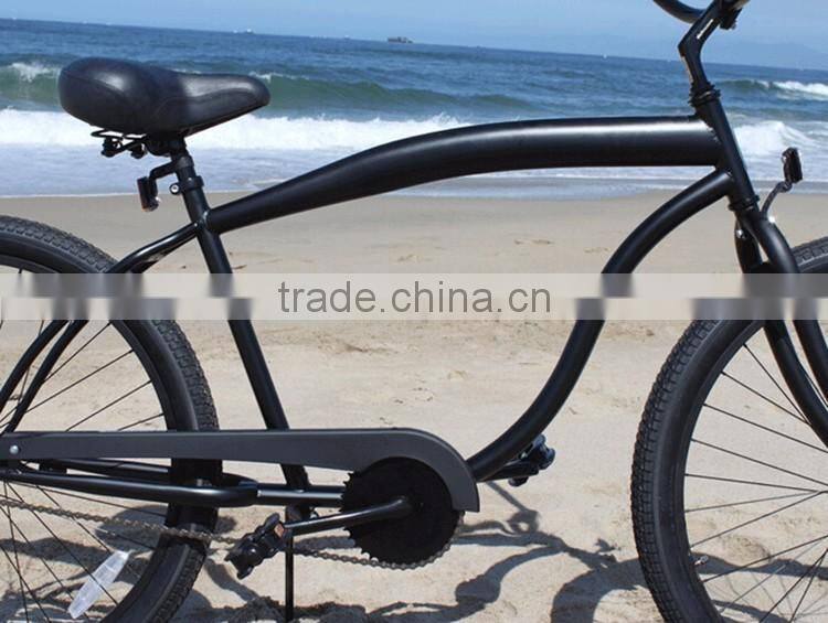 28inch mens Black beach cruiser KB-BC-Z24
