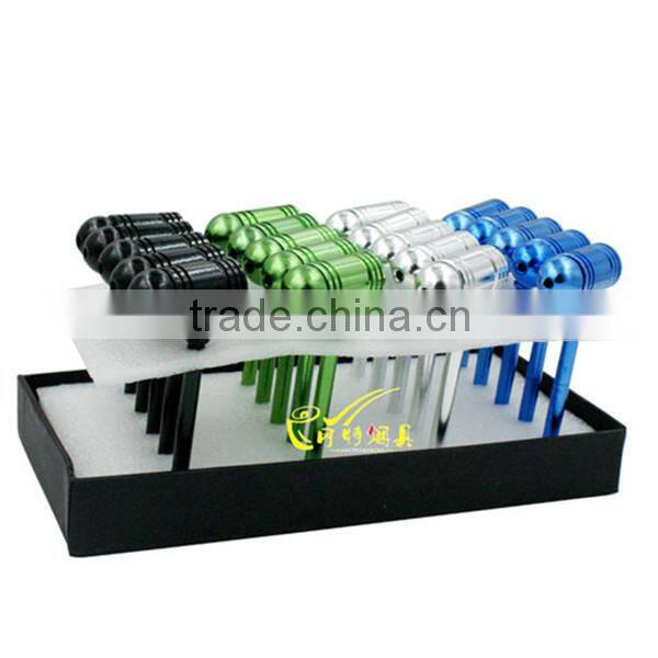 GT02097 High quality al hammer metal smoking pipe