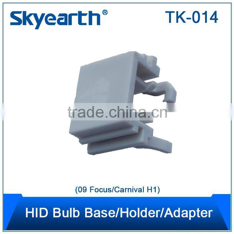 2015 Promotion h7 hid xenon bulb holder adapter with emark bulb holder for motorcycle