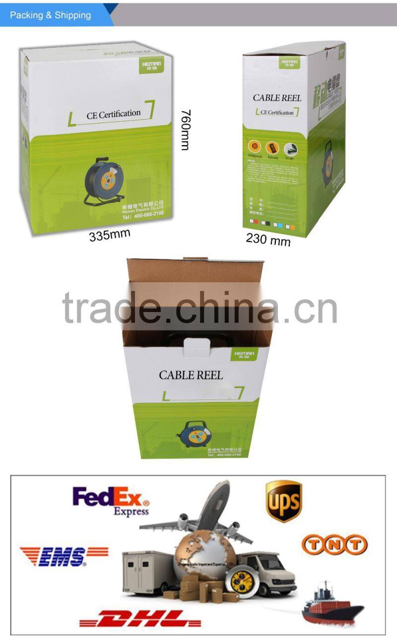 2016 Good Quality electric retractable cable reel cable reel storage rack automatic cable reel