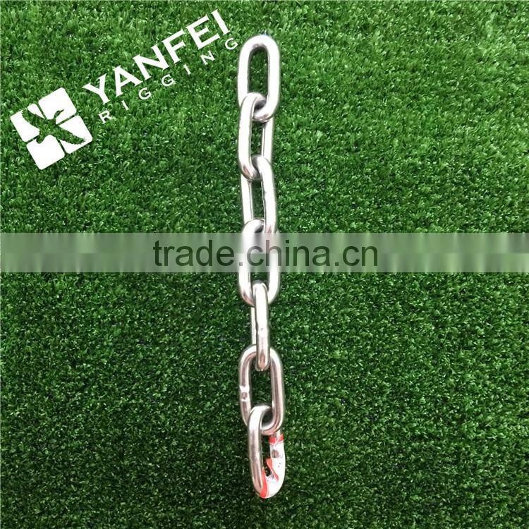 OEM Factory Price Galvanized Stainless steel link chain