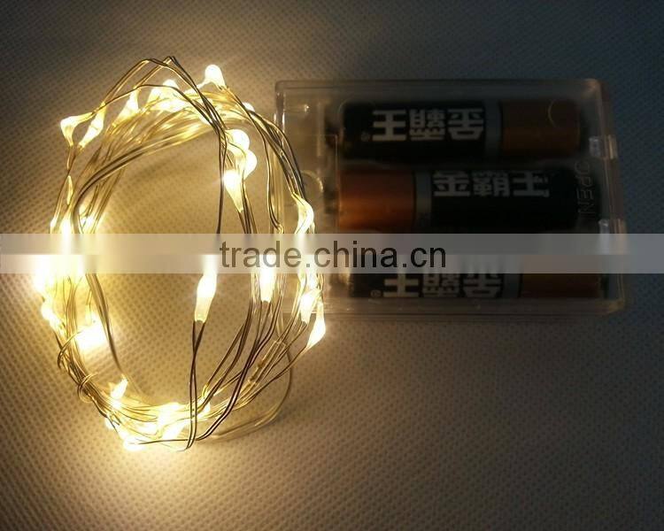 2M 40 LED Battery String Lights Warm White (Holiday And Wedding Decoration)