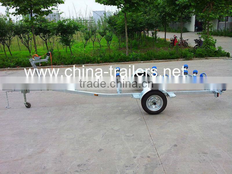 European Single Axle Boat Trailer