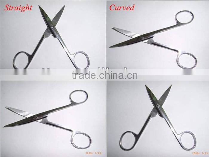 Hospital stainless steel surgical dressing scissors