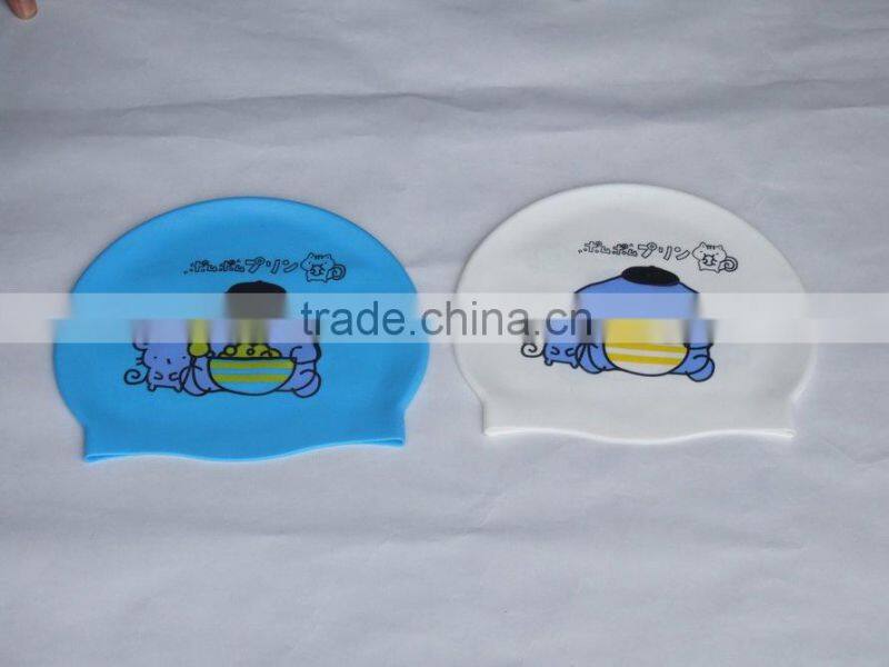 Printing silicone Swim Cap