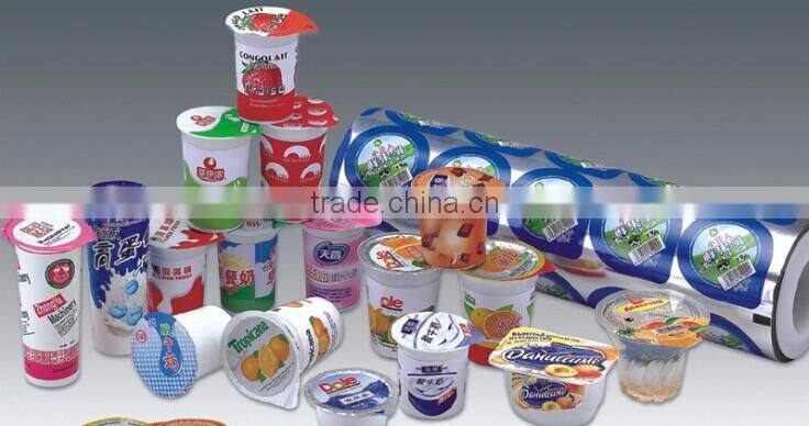 aluminum foil lids for fruit milk